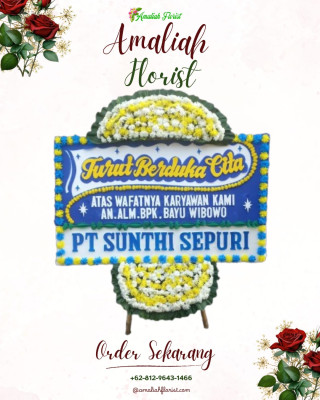 Papan Bunga Duka di Konawe Kepulauan