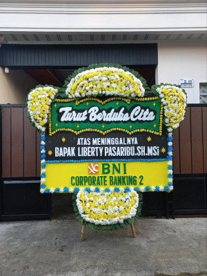 Papan Bunga Duka di Konawe Kepulauan