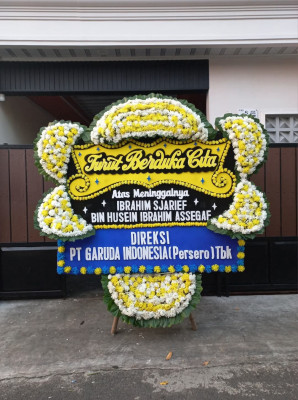 Papan Bunga Duka di Konawe Kepulauan