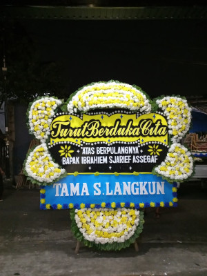 Papan Bunga Duka di Konawe Kepulauan