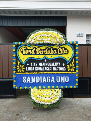 Papan Bunga Duka di Konawe Kepulauan