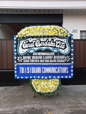 Papan Bunga Duka di Konawe Kepulauan